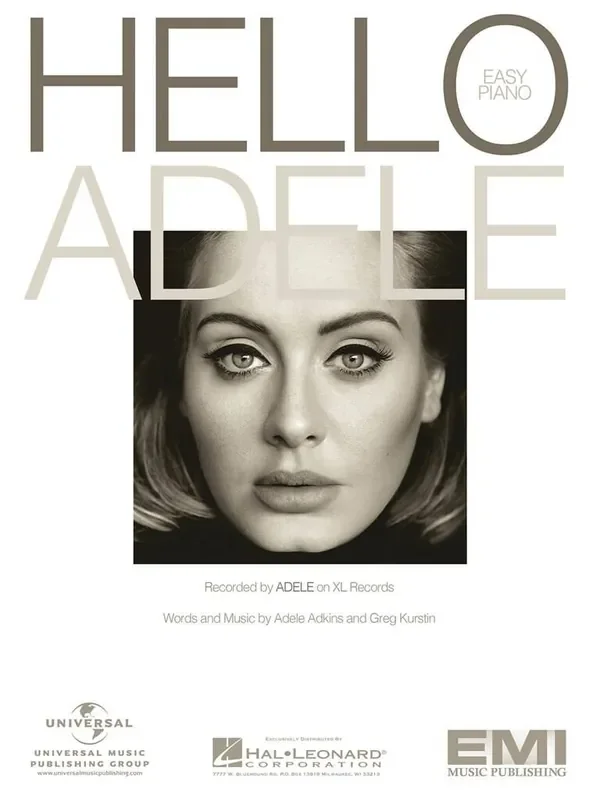 Adele Adele Hello (Easy Piano) Easy Piano