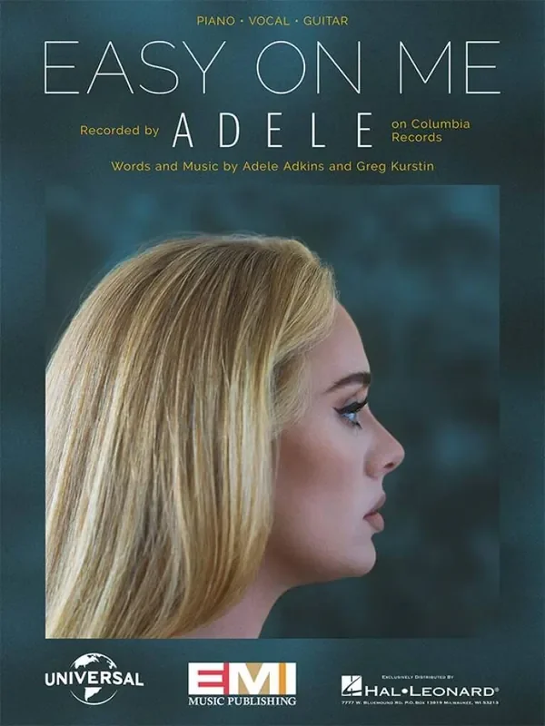 Adele Adkins Easy on Me Klavier, Gesang, Gitarre (Songbooks)
