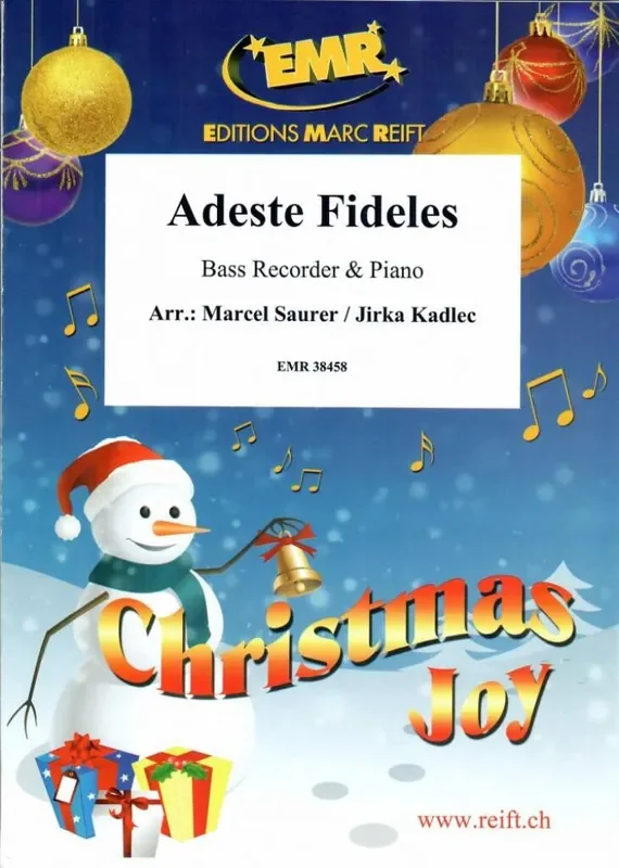 Adeste Fideles (Arr. Jirka Kadlec) Bassblockflöte