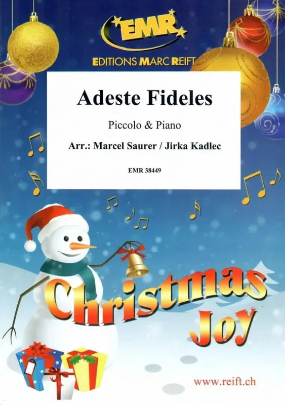Adeste Fideles (Arr. Jirka Kadlec) Piccoloflöte