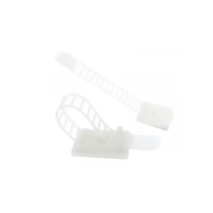 Adjustable cable clamp 85mm, nature, 10pcs