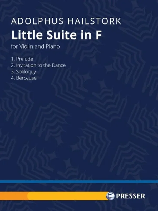Adolphus Hailstork Little Suite in F Violine mit Begleitung