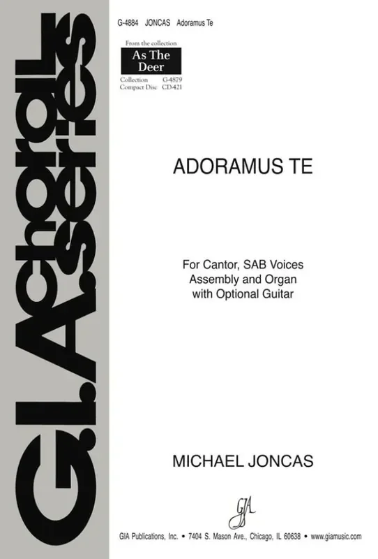 Adoramus Te Gemischter Chor mit Klavier/Orgel