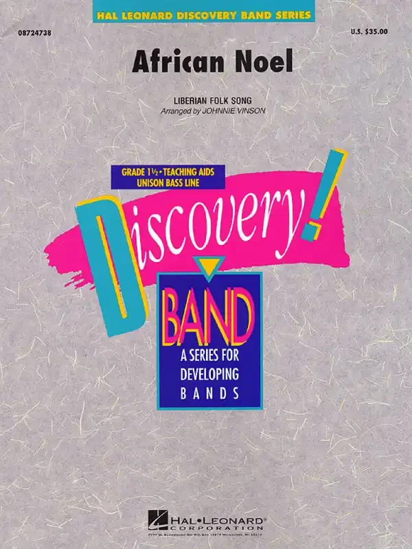 African Noel (Arr. Johnnie Vinson) Blasorchester