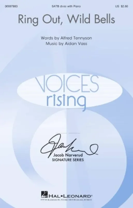 Aidan Vass Ring out Wild Bells Gemischter Chor mit Begleitung