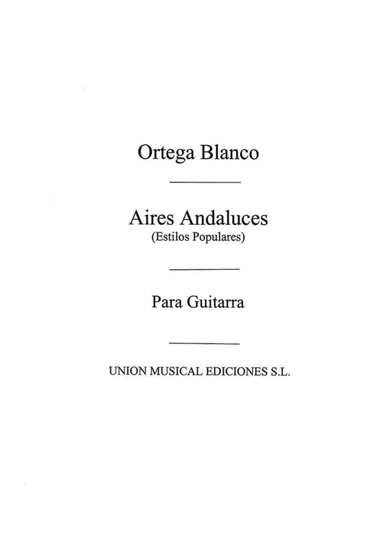 Aires Andaluces Gitarre Solo