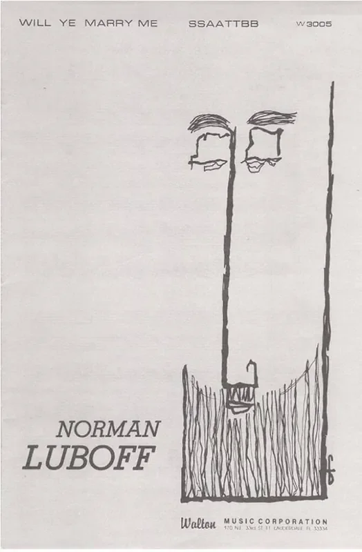 Alan Bergman Will Ye Marry Me Gemischter Chor mit Begleitung