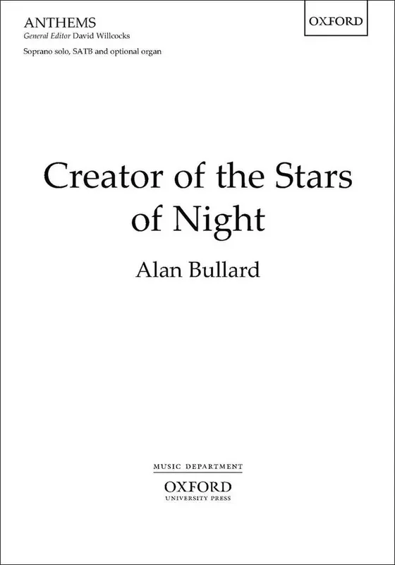 Alan Bullard Creator Of The Stars Of Night Gemischter Chor mit Begleitung