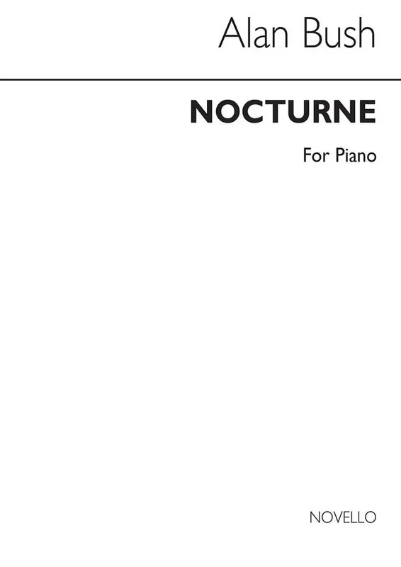 Alan Bush Nocturne for Solo Piano Klavier Solo