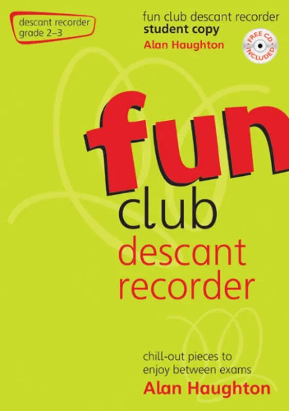 Alan Haughton Fun Club Descant Recorder – Grade 2-3 Blockflöte
