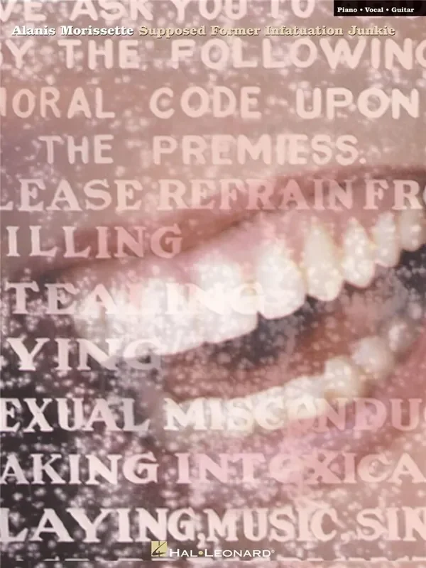 Alanis Morissette Supposed Former Infatuation Junkie Klavier, Gesang, Gitarre (Songbooks)