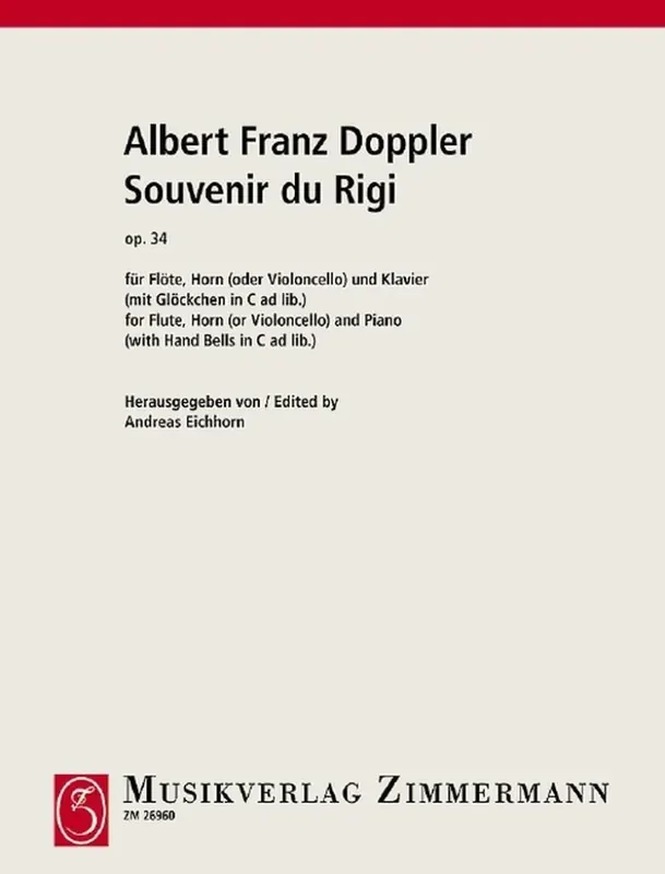 Albert Franz Doppler Souvenir du Rigi op. 38 Kammerensemble