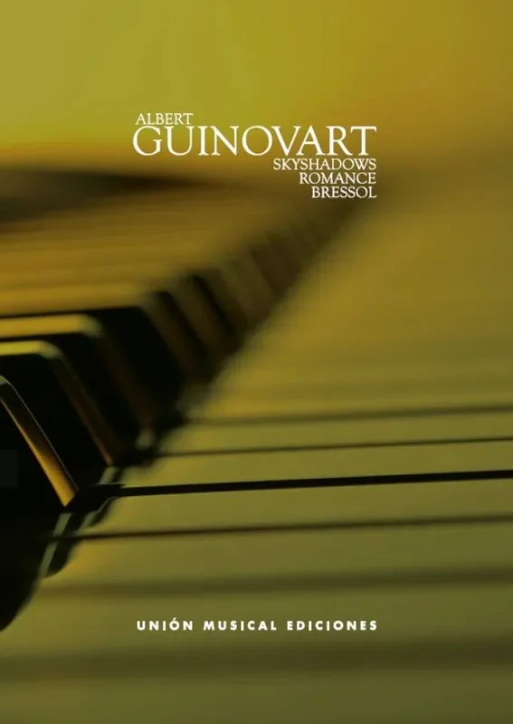 Albert Guinovart Skyshadows Klavier Solo