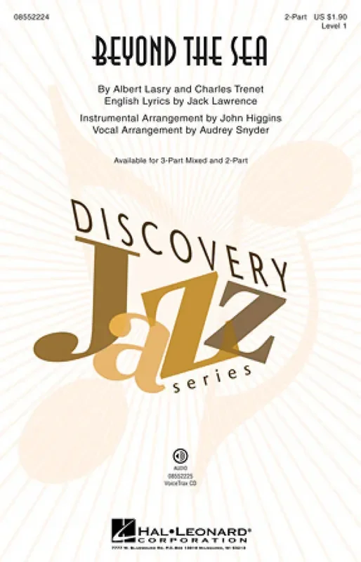 Albert Lasry Beyond the Sea (Arr. Audrey Snyder) Frauenchor mit Begleitung