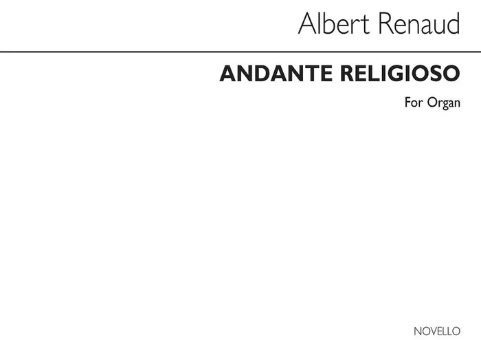 Albert Renaud Andante Religioso (Nicou-Choron) – Orgel