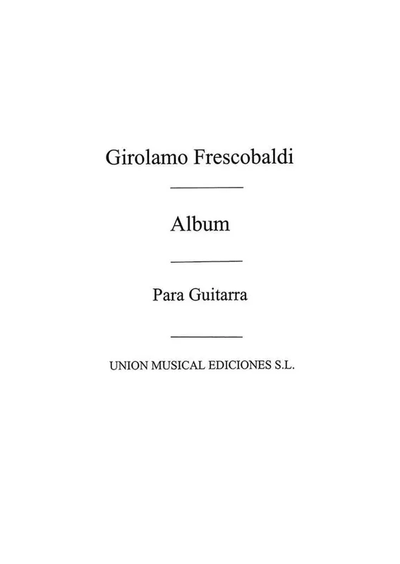 Album (Galindo) For Guitar Gitarre Solo