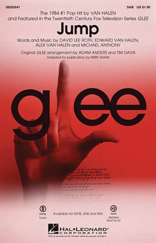 Alex van Halen Jump (Arr. Adam Anders) Gemischter Chor mit Begleitung