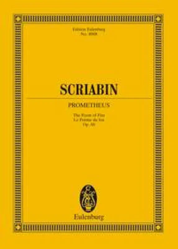 Alexander Scriabin Prometheus Op.60 Orchester