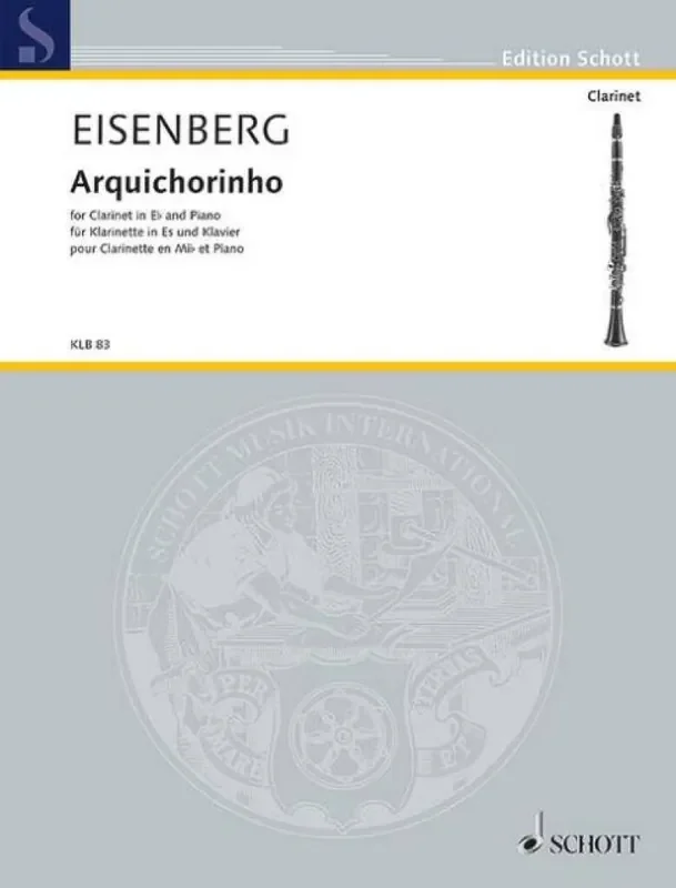 Alexandre Eisenberg Arquichorinho Klarinette mit Begleitung