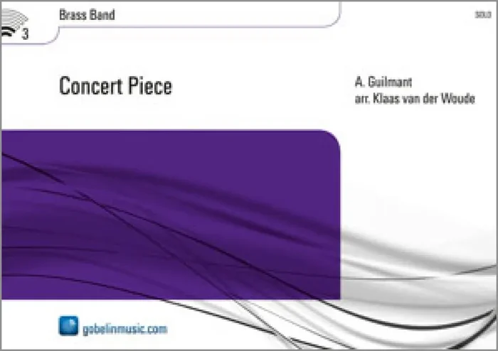 Alexandre Guilmant Concert Piece (Arr. Klaas van der Woude) Brass Band