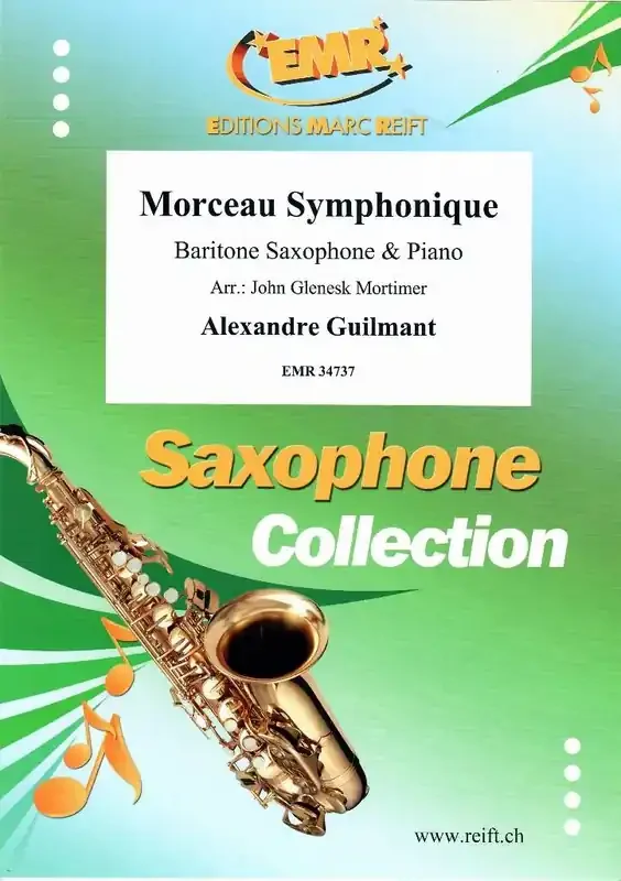 Alexandre Guilmant Morceau Symphonique (Arr. John Glenesk Mortimer) Baritonsaxophon