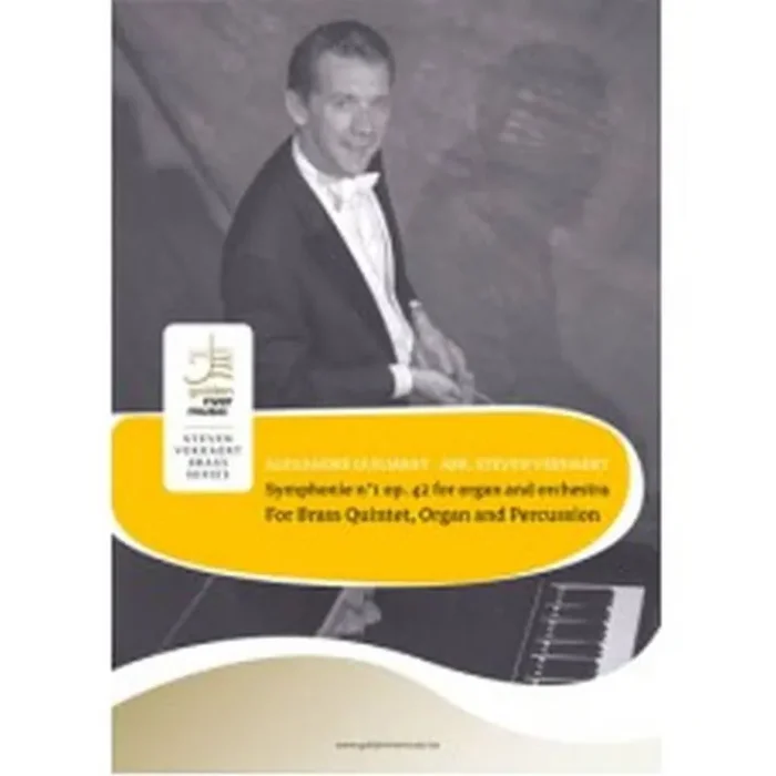 Alexandre Guilmant Symphony No. 1 For Organ and Orchestra (Arr. Steven Verhaert) Blechbläser Ensemble