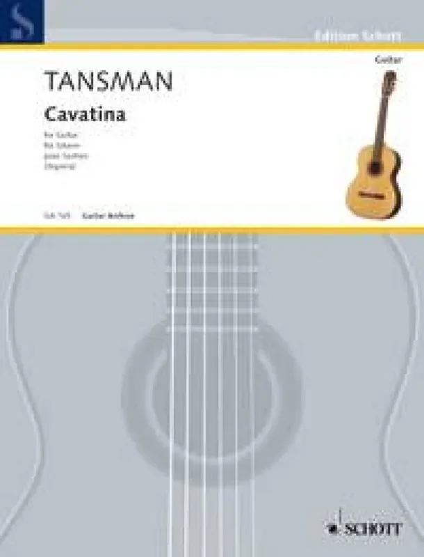 Alexandre Tansman Cavatina Gitarre Solo