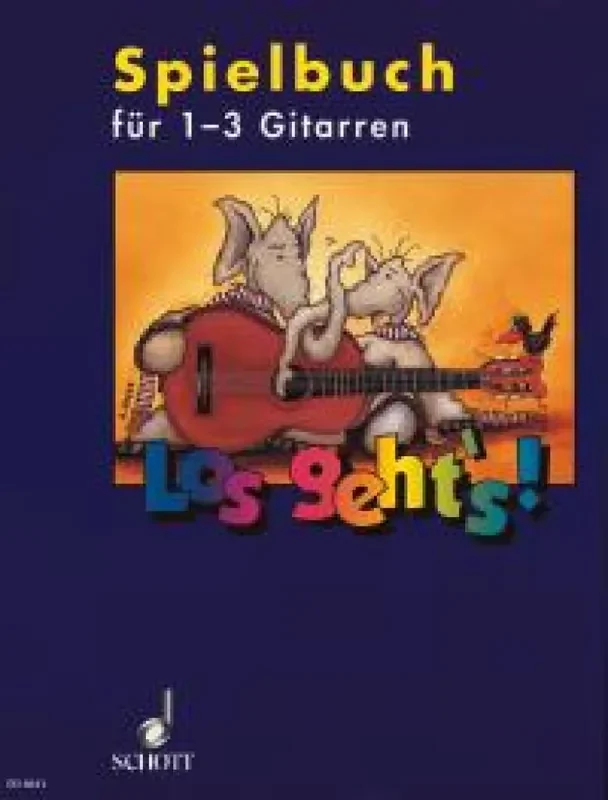 Alfred Eickholt Los Geht‘S (Spielbuch Fur 1-3Git Kammerensemble