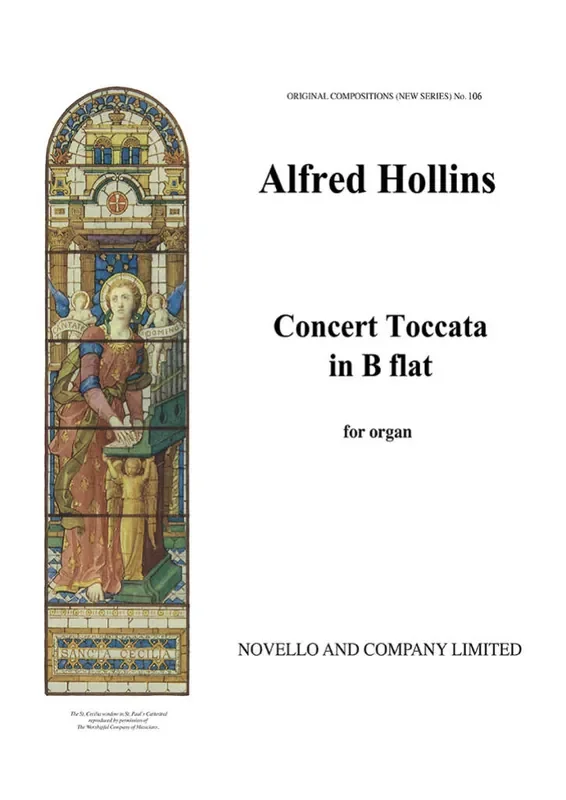Alfred Hollins Concert Toccata In B Flat Orgel