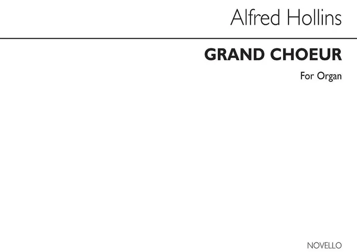 Alfred Hollins Grand Choeur No. 2 Orgel