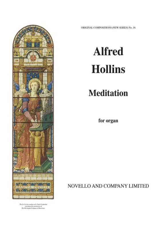 Alfred Hollins Meditation For Organ Orgel