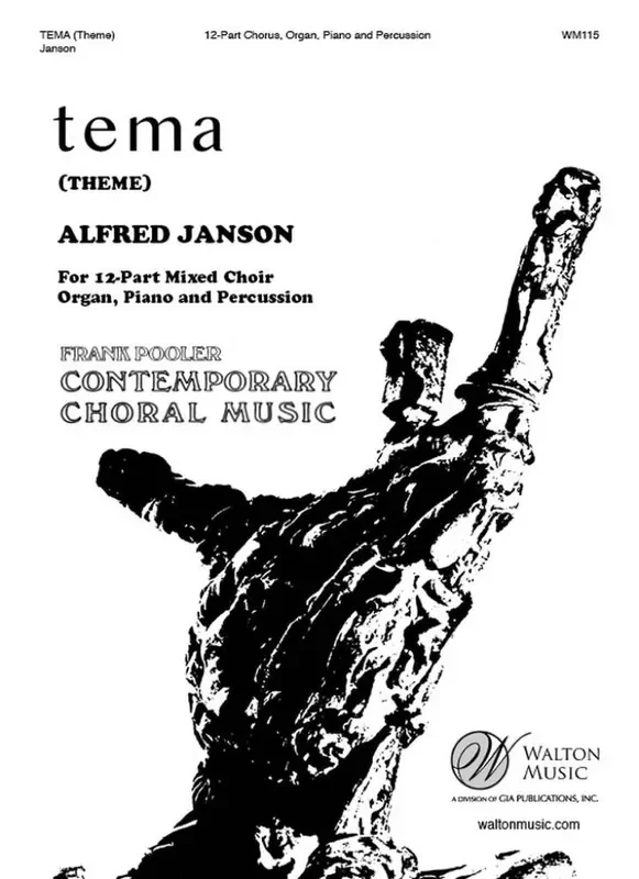 Alfred Janson Tema Gemischter Chor mit Begleitung