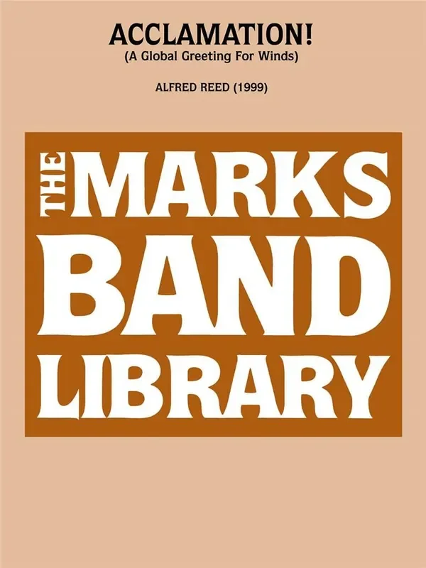 Alfred Reed Acclamation! Blasorchester