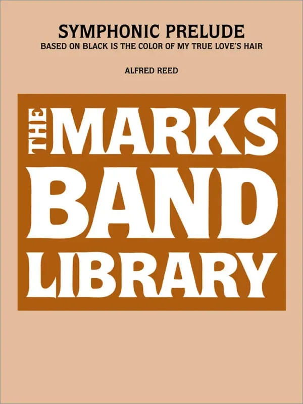 Alfred Reed Symphonic Prelude Based on Black Is The Color … Blasorchester