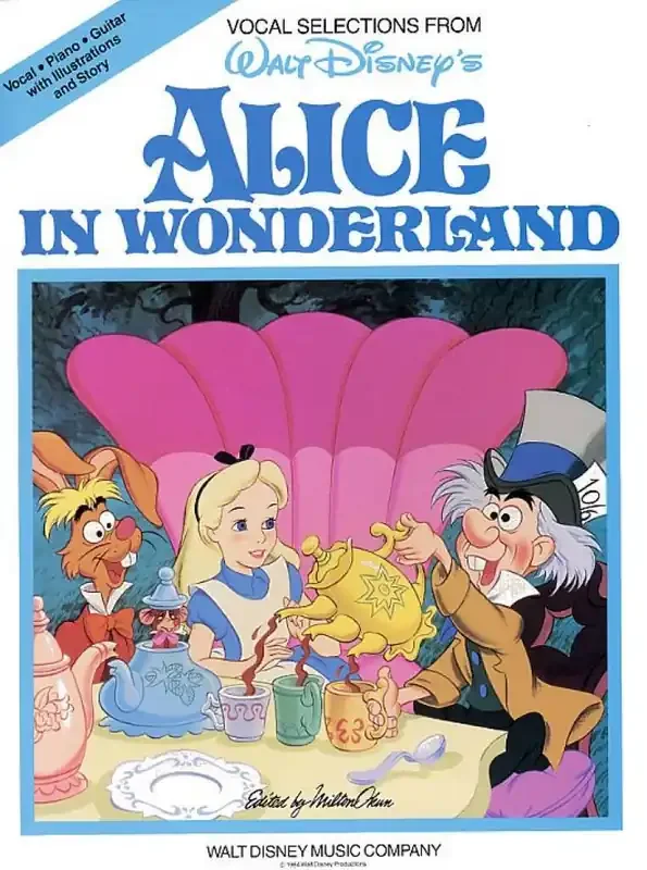 Alice In Wonderland Klavier, Gesang, Gitarre (Songbooks)