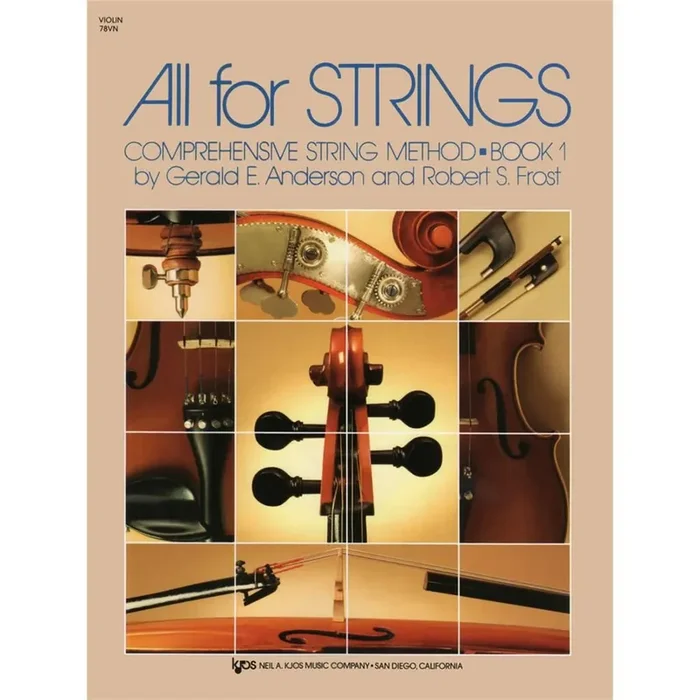 All For Strings Book 1 – Violin