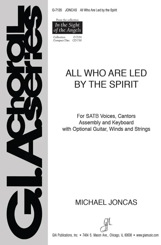 All Who Are Led by the Spirit Gemischter Chor mit Klavier/Orgel