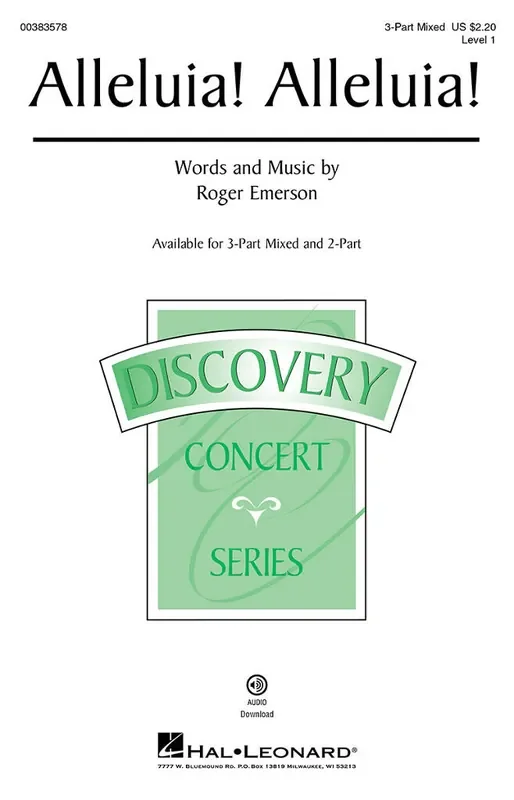Alleluia! Alleluia! Gemischter Chor mit Begleitung