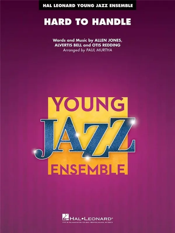 Allen Jones Hard to Handle (Arr. Paul Murtha) Jazz Ensemble