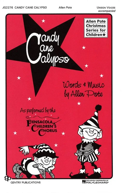 Allen Pote Candy Cane Calypso Frauenchor mit Begleitung