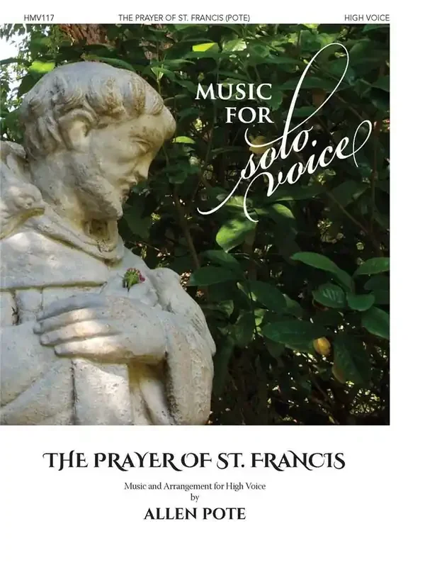 Allen Pote The Prayer of St. Francis Gesang mit Klavier