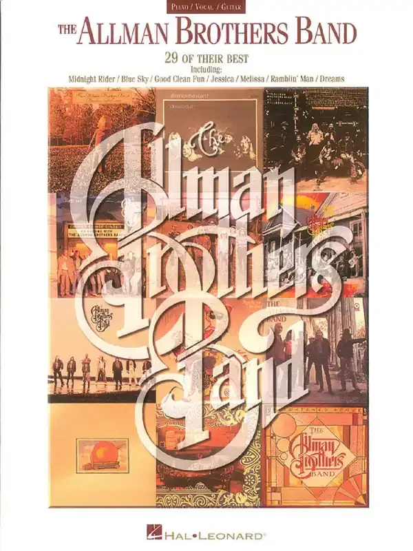 Allman Brothers Allman Brothers Band Collection Klavier, Gesang, Gitarre (Songbooks)
