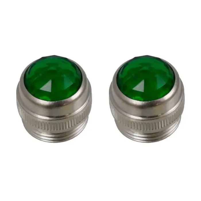 Allparts amp lenses, green, 2pcs