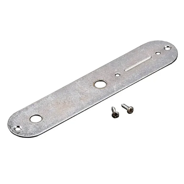 Allparts control plate, aged chrome