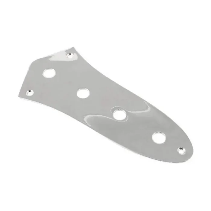 Allparts control plate for Jazz Bass , chrome