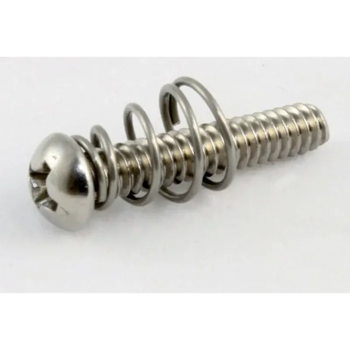 Allparts GS 0007-005 Pick Up schroeven/veren PU (8 stuks) Schroeven Strat