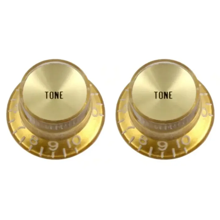 Allparts PK 0182-032 Refl. Knob Tone (2) gol