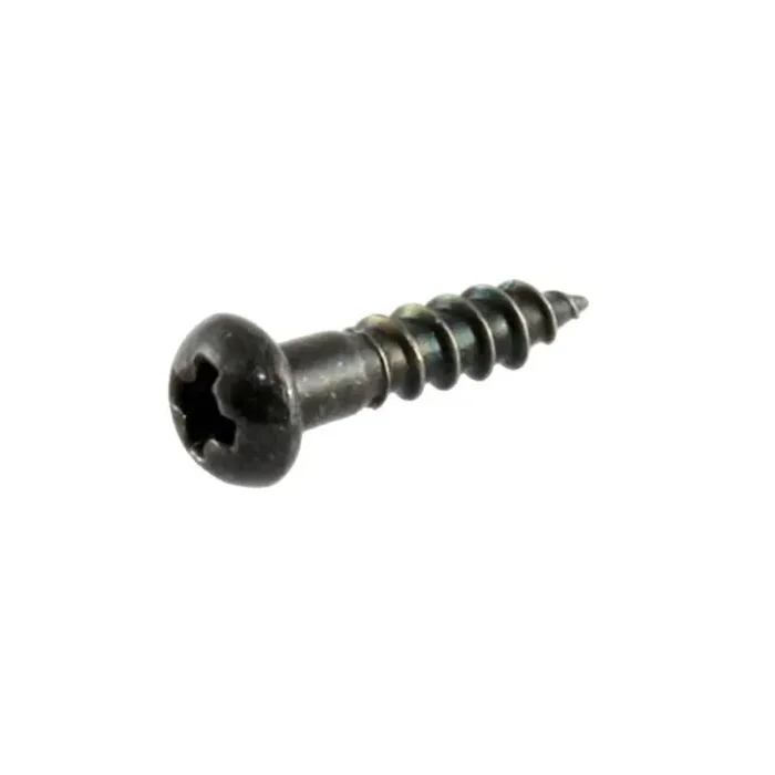 Allparts small tuner screws, black, 16pcs