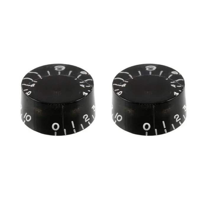 Allparts speed knobs, black, 2pcs