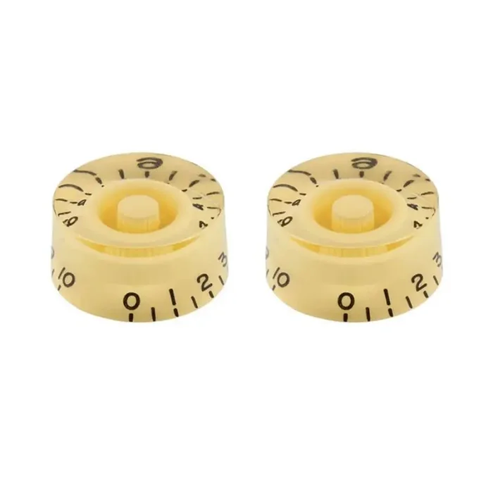 Allparts speed knobs, cream, 2pcs
